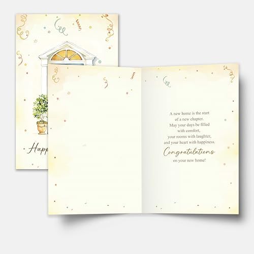 Happy New Home Congratulations Card for New Homeowners, Housewarming