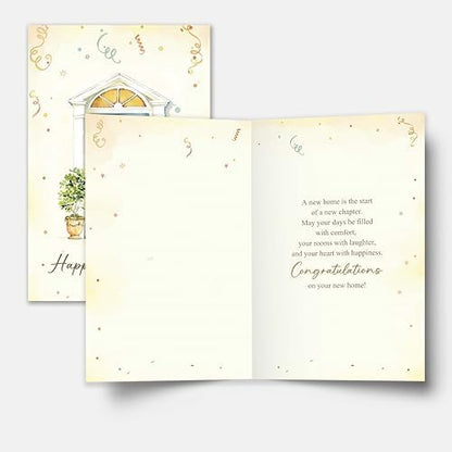 Happy New Home Congratulations Card for New Homeowners, Housewarming