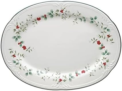 Pfaltzgraff Winterberry Stoneware Serving Platter (14-Inch)