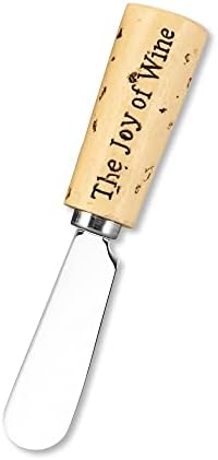 Supreme Housewares Vintage Wine Cork Cheese Spreaders, Hand-Painted