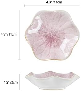 JAMEND CLXP Lotus Leaf Shape Decorative Ring Tray, Small Key Bowl
