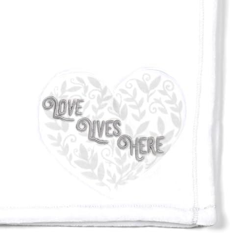 Pavilion Gift Company - Love Lives Here - Royal Plush 320 GSM Soft