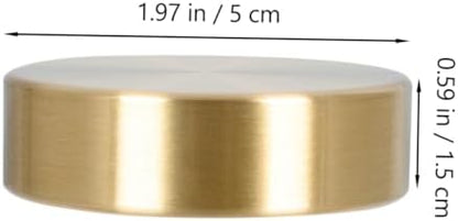 2pcs Brass Paperweight Set for Calligraphy and Office Display