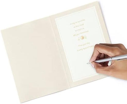 Hallmark Wedding Card (Mr. & Mrs.)