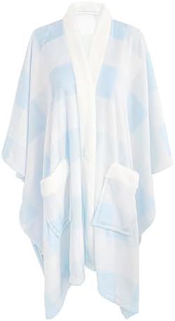 Mellowdy ULazy Blanket, Poncho Shawl Wearable Blanket with Pockets and