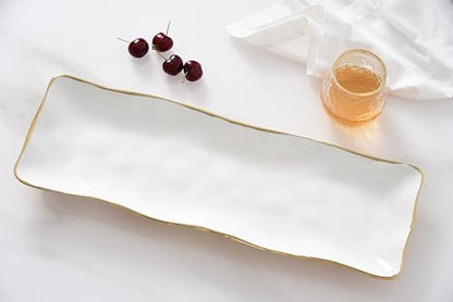 Moonlight Rectangular Serving Piece, 19" x 6.25" x 1"