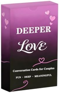 Couples Conversation Card Game - 54 Fun Questions for Date Night