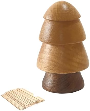 EAEDMY Cute Mushroom Toothpicks Holder with 390 Pcs Toothpicks, Cactus
