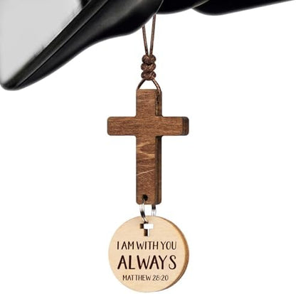 Car Accessories Christian Gifts for Women Men, Cross for Car Religious