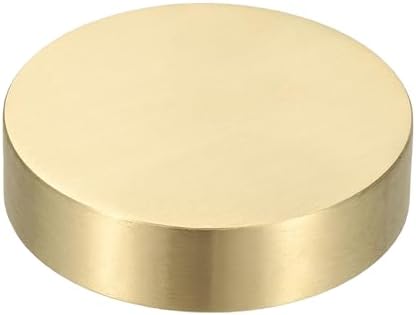 PATIKIL Chinese Calligraphy Paper Weight, 60mm Round Brass Paperweight