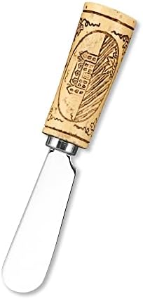 Supreme Housewares Vintage Wine Cork Cheese Spreaders, Hand-Painted