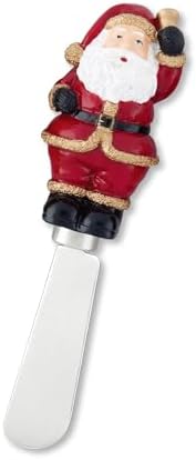 Supreme Housewares Tis the Season Cheese Spreaders, Hand-Painted Resin