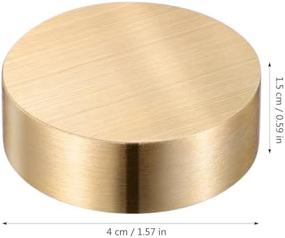 Homoyoyo 2pcs Brass Paperweight for Calligraphy and Writing Supplies