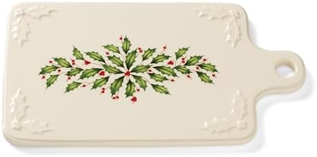 Lenox Holiday Porcelain Christmas Cheese Board