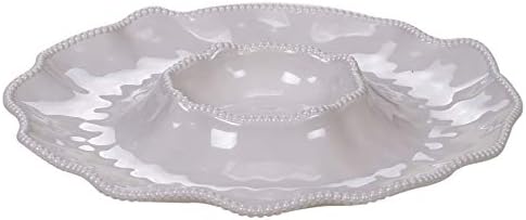 Perlette Cream Chip & Dip 14.5"