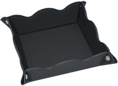Valet Tray for Men Women - PU Leather Travel Catchall Tray Organizer