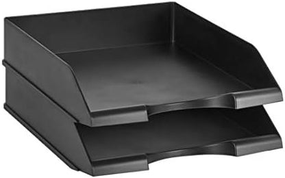 Amazon Basics Rectangular Stackable Desk Organizer Office Letter Tray