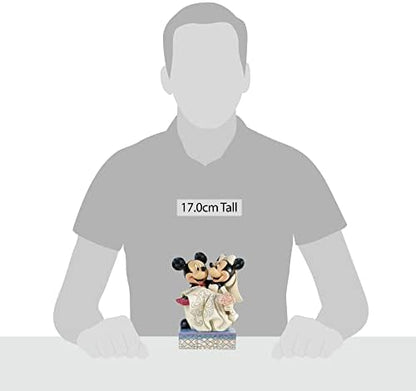 Enesco Disney Traditions by Jim Shore Mickey and Minnie Mouse Bride