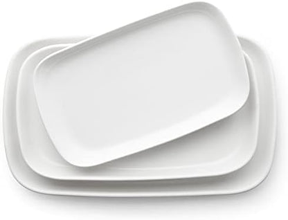 DOWAN Serving Platters and Trays for Wedding Decor, 16"/14"/12"