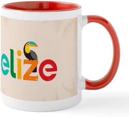 CafePress Belize Mug 11 oz (325 ml) Ceramic Coffee Mug