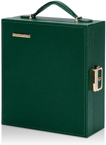 Enthralite Portable Travel Jewelry Case: Jewelry Box with Lock and