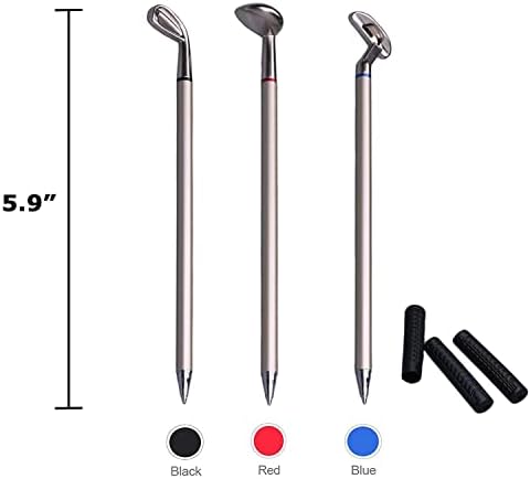 Gifts for Men, Golf Pen Holder Desk Accessories for Men Women Golfers