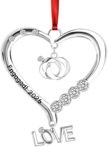 Engagement Ornament 2026 Engaged Christmas Ornament 2026 First
