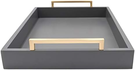 Decorative Coffee Table Tray - Ottoman Tray - Breakfast, Drinks