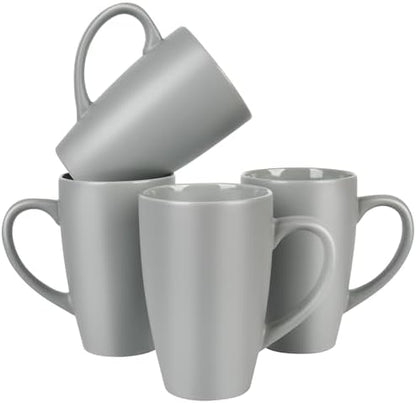 BYCNZB 20oz Extra Large Ceramic Tall Coffee Mugs Set for Coffee Tea