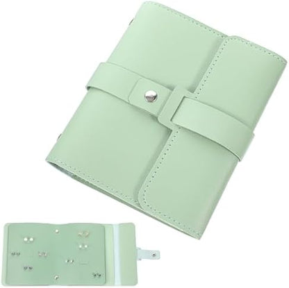 Earring Holder Organizer with Foldable Book Design Stud Jewelry Travel
