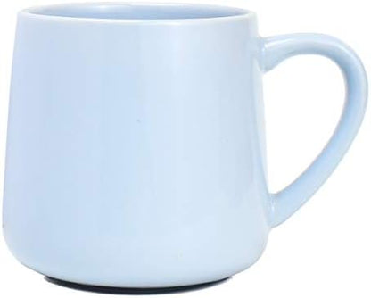 Bosmarlin Large Glossy Ceramic Coffee Mug, Tea Cup for Office and
