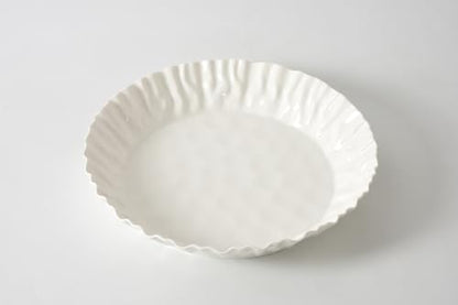 Pampa Bay Mascali Bianca Round Deep Server, 15" x 15" x 2.5"