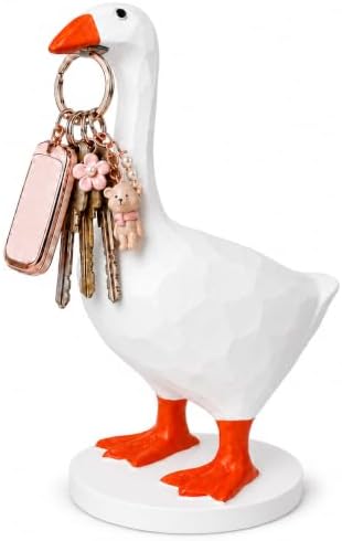 GRAPMKTG 10 Inch Magnetic Desk Goose, Desktop Statue
