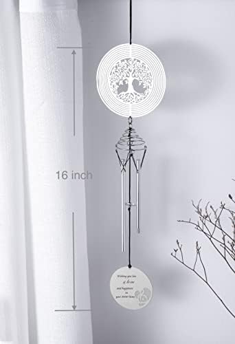 Housewarming Wind Chime with Tree of Life Wind Spinner - Housewarming