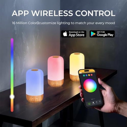 Tikkitouch Long Distance Touch Lamps Set of 2, Gifts for Couples &
