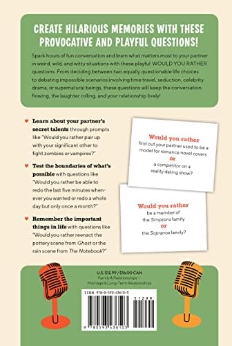 Would You Rather? Questions for Couples: Laugh and Grow Closer with