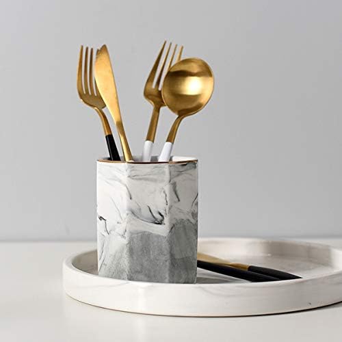 Pen Holder, Pencil Holder for Desk, Practical Ceramic Pencil