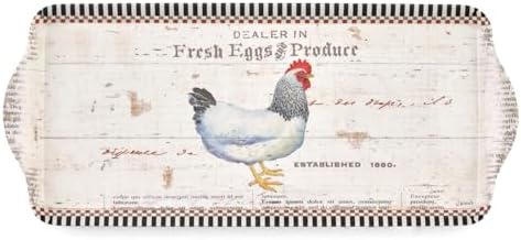 Pimpernel On the Farm Rectangular Melamine Tray – (14.5" x 6.25")