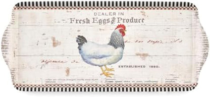 Pimpernel On the Farm Rectangular Melamine Tray – (14.5" x 6.25")