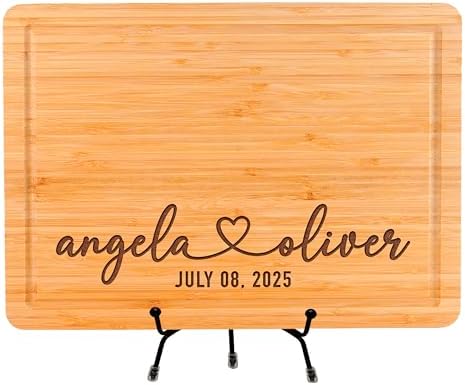 Custom Wedding Gifts for Couples 2026, Personalized Engraved Cutting