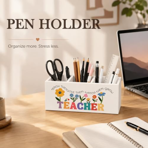Teacher Appreciation Gifts Pencil Pen Holder for Women Desk