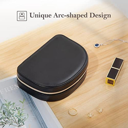 ProCase Travel Size Jewelry Box, Medium Portable Seashell-Shaped