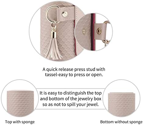 VLANDO Viaggio Mothers Day Gifts Her - Small Jewelry Case Box - Travel