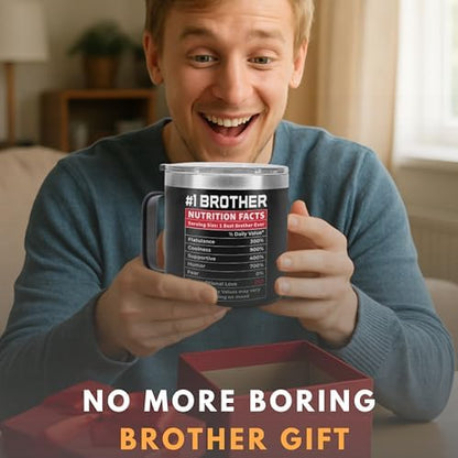 Great Brother Mug 14Oz - Gift & Birthday Presents from Sister