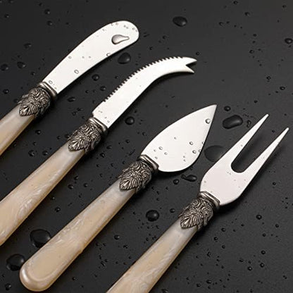REVERIE Collection 4-piece Stainless Steel Butter Spreader Cheese