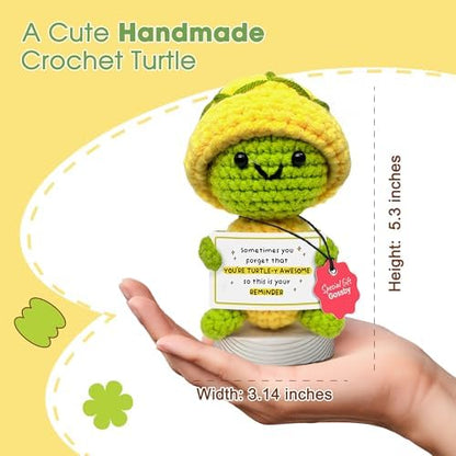 Gossby Positive Turtle Crochet, You Forget that You're Turtle-y