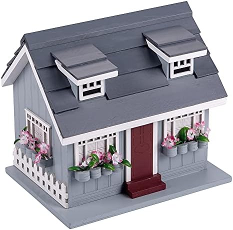 Decorative Wooden Birdhouse for Outdoor Hanging – Handcrafted