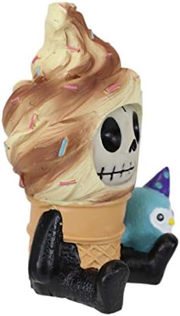 Ebros Gift Furry Bones Sweet Tooth Dessert Ice Cream Swirl On Sugar