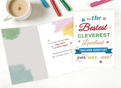 Thank You Card for Teaching Assistant, Appreciation Gift
