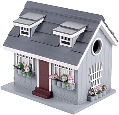 Decorative Wooden Birdhouse for Outdoor Hanging – Handcrafted